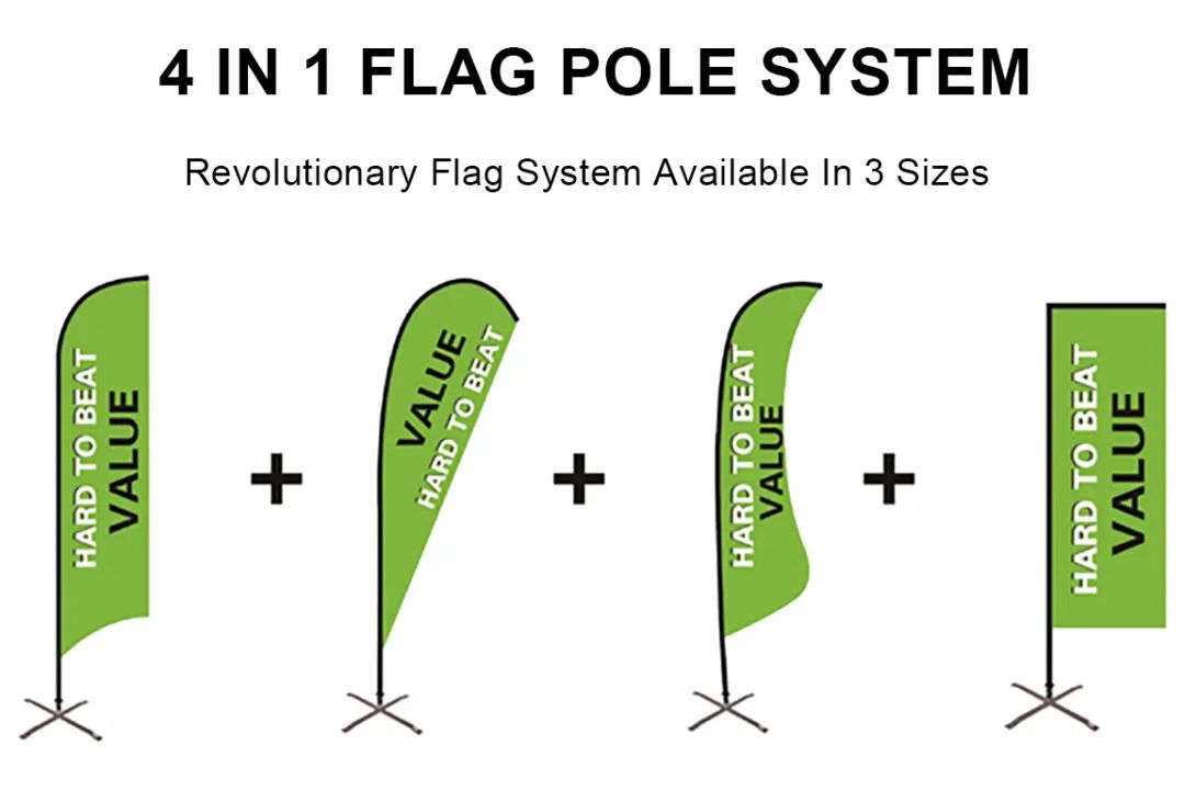 【全球品牌館.展示器材】還(hái)在用傳統注水旗？來看看旺展碳纖維材料的羽毛旗吧！